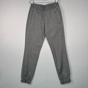 BANANA REPUBLIC Menswear Jogger Elastic Waist Dress Pant Gray 2 Business Office‎